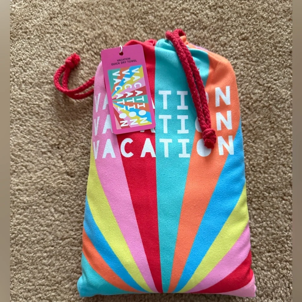 Vacation Quick Dry Beach Towel NWT